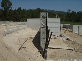 Cemitério/Obras de ampliação