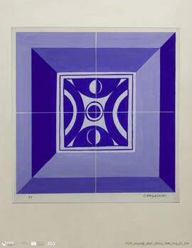 Estudo de padrão para revestimento da estação do Metropolitano do Colégio Militar