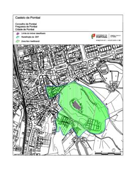 Planta - proposta de redefinição da zona especial de proteção (2012)