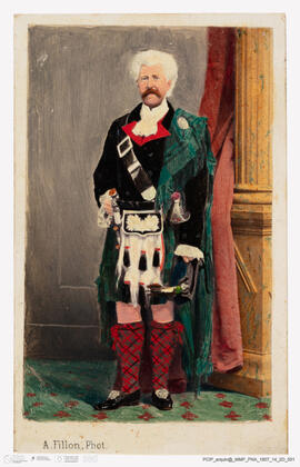 Álbum com fotografias do Baile de Máscaras de Carnaval de Fevereiro de 1865 no Paço Real da Ajuda