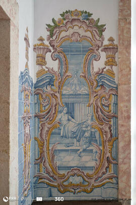 Painel de Azulejo Vida de José do Egipto 6º parede sul