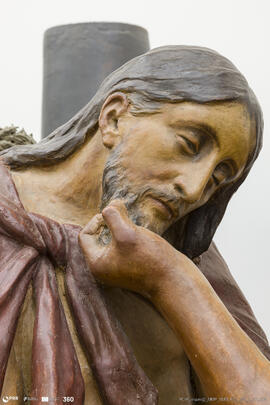 Paixão de Cristo: Cristo e Soldado Romano (do conjunto Pilatos Lavando as Mãos)