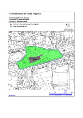 Planta - proposta da zona especial de proteção (2011)