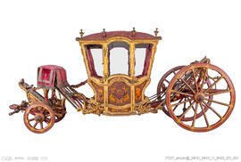 Coche de D. Maria Francisca de Sabóia