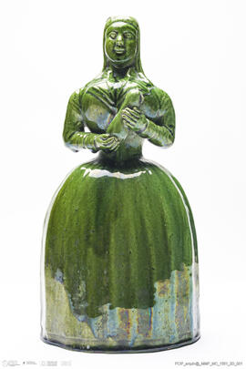 Garrafa Mulher com Maraca