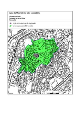 Plantas - proposta da zona especial de proteção (2012-2013)