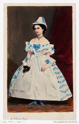 Álbum com fotografias do Baile de Máscaras de Carnaval de Fevereiro de 1865 no Paço Real da Ajuda