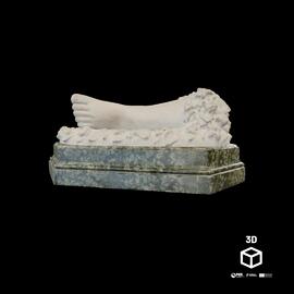 Pé e perna esquerdos de criança