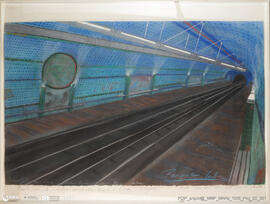 Projeto - Project pour la station de Metro Parque à Lisboa