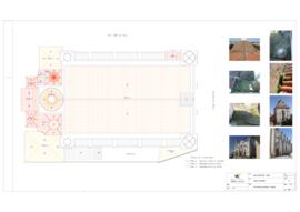 Trabalhos de conservação - planta esquemática de coberturas (2009)