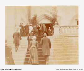 Álbum de fotografias das Viagens a Portugal da Rainha Alexandra e do Kayser Guilherme II