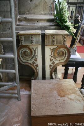 Retábulo colateral do Santíssimo Sacramento