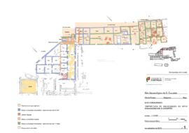 Empreitada de valorização so sítio arqueológico de S.Cucufate - plantas esquemáticas (2013)