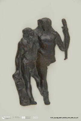 Aplique com Baco e Satiro (Doação Bühler-Brockhaus)