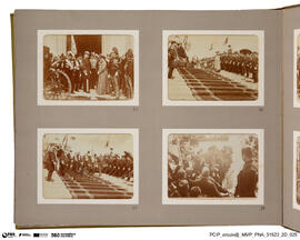 Álbum de fotografias das Viagens a Portugal da Rainha Alexandra e do Kayser Guilherme II