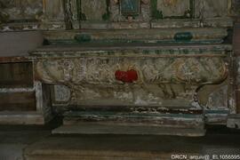 Retábulo-mor – Mesa de altar