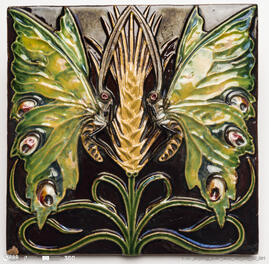 Azulejo duas borboletas