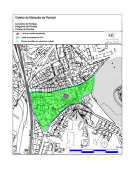 Planta - proposta da zona especial de proteção (2011)