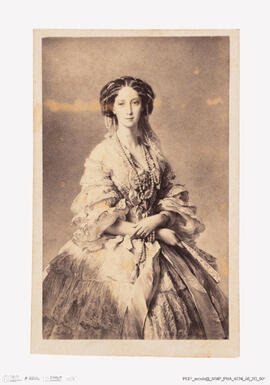 Álbum com retratos de membros das famílias reais europeias