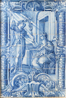 Painel azulejos Anunciação