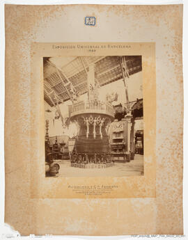 Fotografia - Documental / Histórica - Exposição Universal de Barcelona- 1888