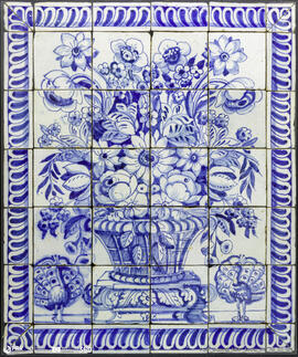 Painel de azulejos