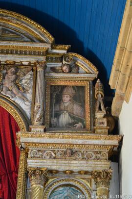 Fotografia do interior do templo