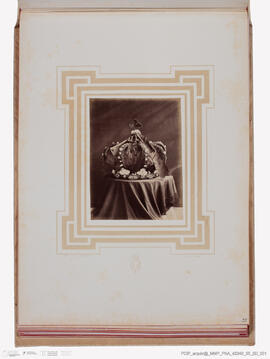 Álbum de fotografias morte rei Vítor Emanuel II