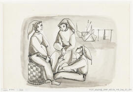 Pescadores conversando