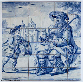 Painel de azulejos