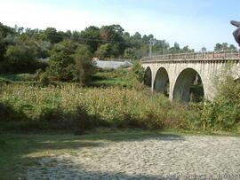 Vista da ponte ferroviária
