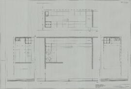 Projecto de Execução - Bar - Planta e Corte (2000-02)