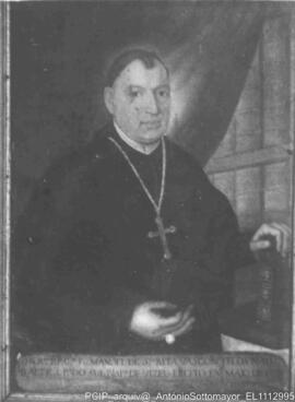 Reprodução dos Gerais de Tibães – Retrato de Frei Manuel de Santa Rita Vasconcelos