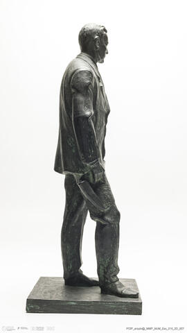 Estátua de Fausto de Figueiredo - Estudo