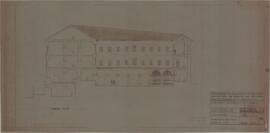 Quartos Ala Norte - Corte C-D  (1987-12)