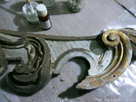 Restauro de imagens da capela (visita ao atelier de restauro)