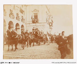 Álbum de fotografias das Viagens a Portugal da Rainha Alexandra e do Kayser Guilherme II