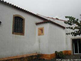 Fotografia das fachadas exteriores