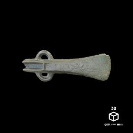 Machado de talão e dupla azelha