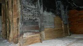 Detalhe de estrutura de madeira