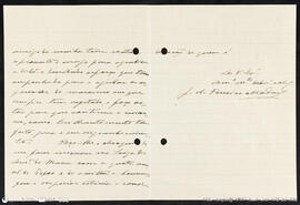 Carta de J. A. Ferreira Madail a António Montês