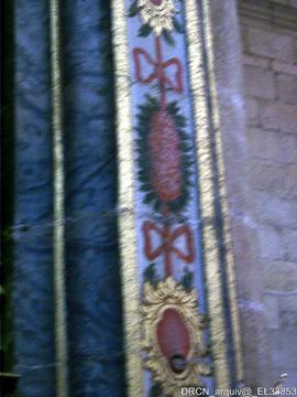 Pintura sobre granito capela-mor