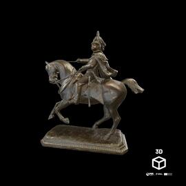 Rei Humberto de Sabóia a cavalo