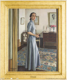 Retrato de Dulce Malta. Esposa do Artista