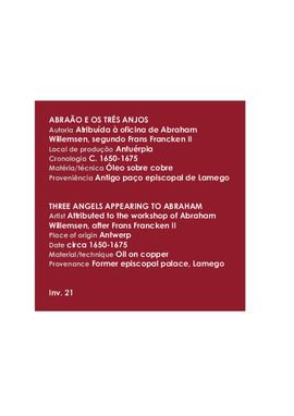 Remodelação do Salão Nobre - Projeto Expositivo - Legendas