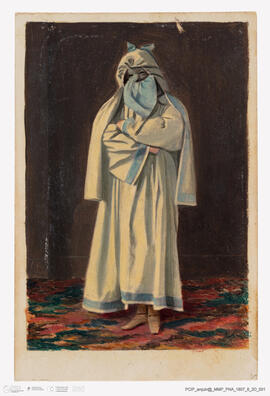 Álbum com fotografias do Baile de Máscaras de Carnaval de Fevereiro de 1865 no Paço Real da Ajuda