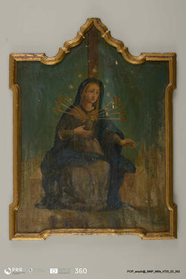 Nossa Senhora das Dores / Agonia no Horto/ Nossa Senhora das Dores/ Figura de santo e o Cálice do...
