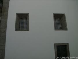 Exterior lateral da igreja - vãos