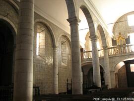 Vista parcial da nave central