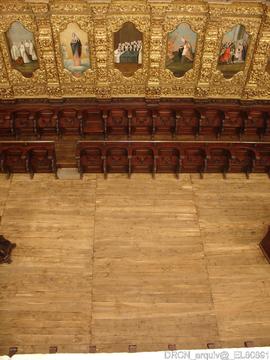 Trabalhos de conservação e restauro do coro
